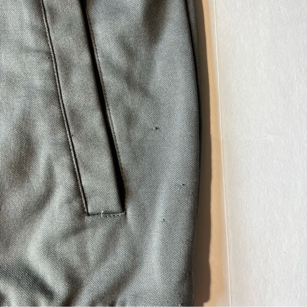 Marc Ecko Zip Up Jacket Size Small Gray Black - image 7